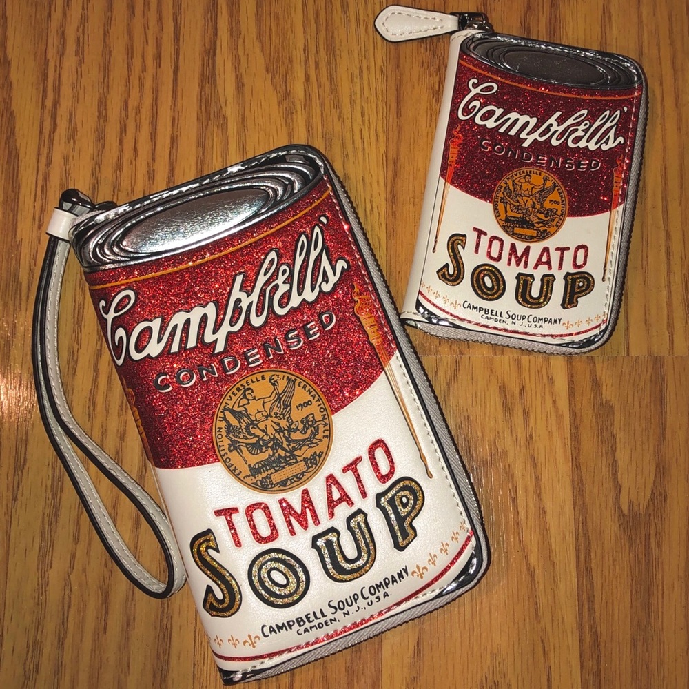 Coach Campbell’s Soup Wallet Clutch + Card Case